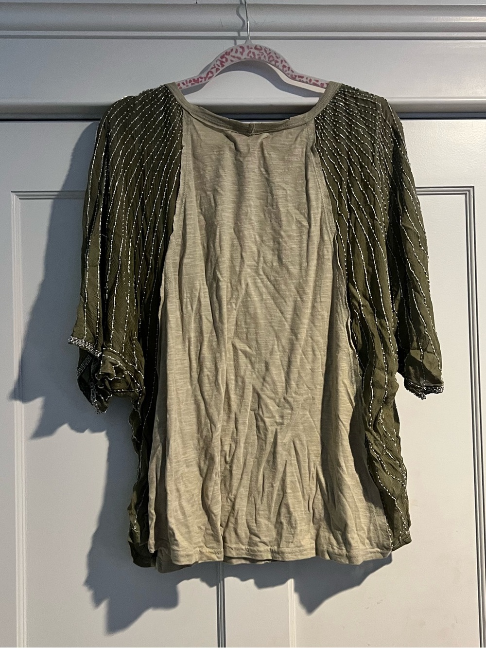Free People - We the Free Showtime Tee - Olive - NWT - Picture 8 of 12